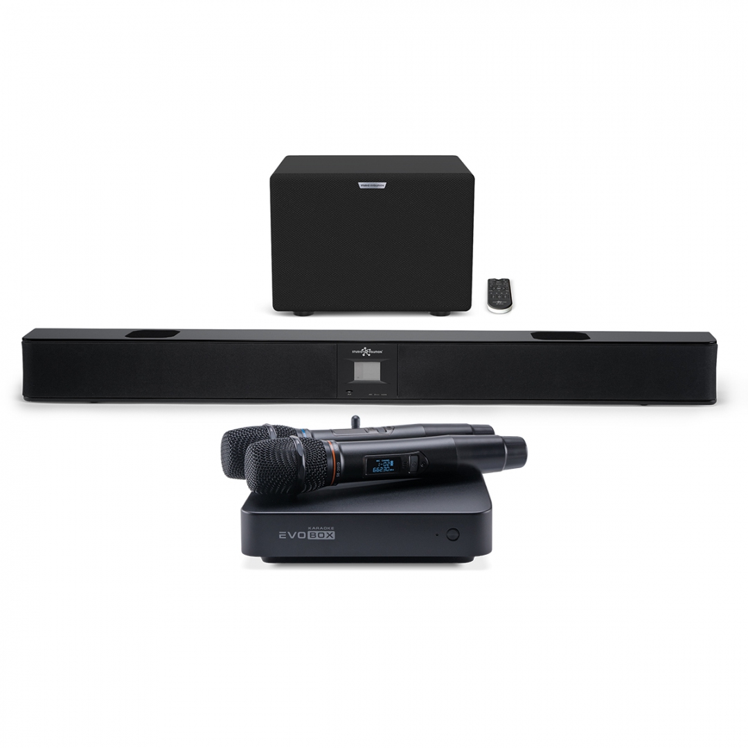 караоке-комплект EVOBOX Plus + EvoSound Bar (саундбар с караоке) в Чебаркуле