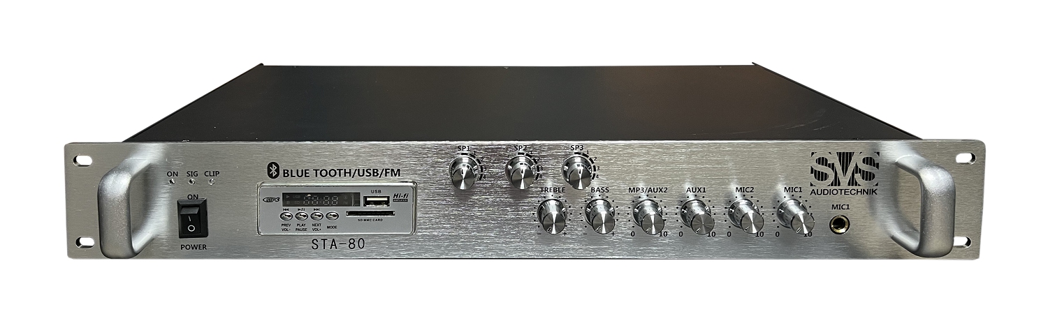 SVS Audiotechnik STA-80 Микшер-усилитель для систем Public Address в Чебаркуле