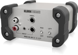 Klark Teknik DI 22P пассивный стерео директ-бокс в Чебаркуле